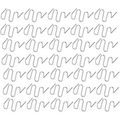 Set capse 500 bucati pentru reparat plasticul, sudat si pistol lipit, Rqiurpn, 0.8mm, inox, Cleme Model Tip S