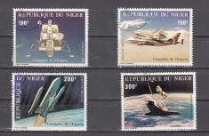 A12 S2 11 - Timbre foarte vechi - Niger - navete spatiale