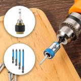 Set cu 2 adaptoare de găurit și 4 biți magnetici UniRing