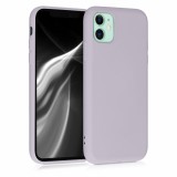 Husa pentru Apple iPhone 11, Silicon, Mov, 50791.192, Carcasa, Kwmobile