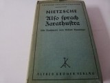 Also sprch Zarathrustra- Nietzsche
