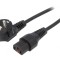 Cablu Alimentare Unghiular 4m Negru CEE 7/7 la IEC C13