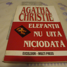 Agatha Christie - Elefantii nu uita niciodata - Excelsior Multi Press