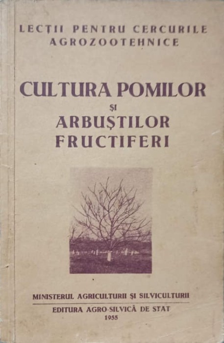 CULTURA POMILOR SI ARBUSTILOR FRUCTIFERI-V. DOBROGEANU, E. DODU, I. ILIESCU, E. BOIANGIU, M. VASILIU-225545