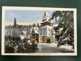 AKVDE24 - Sinaia - Pelisor - Castel iarna, Circulata, Printata