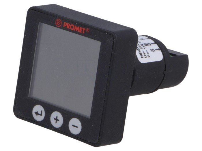Indicator temperatură digital 22mm LCD TFT