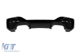 Difuzor tip M1 competition potrivit pentru bara spate M tech pe BMW Seria 1 F20, F21 2015-2019 -oo--oo-, lac negru Performance AutoTuning