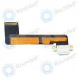 Conector de &icirc;ncărcare flex alb pentru iPad mini