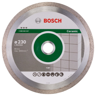 Bosch Best disc diamantat 230x25.4x2.4 mm pentru gresie foto