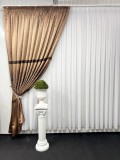 Draperie Bolt, maro