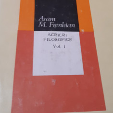 SCRIERI FILOSOFICE ARAM M. FRENKIAN