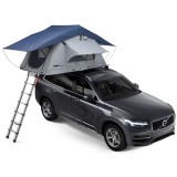 Cort Auto Thule Kukenam 3 Haze Gray, Prindere pe Plafon, Impermeabil, Protectie UV, Plasa Insecte, Saltea Spuma