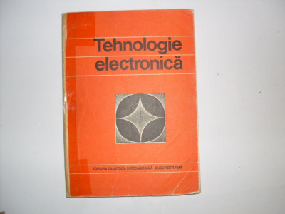Tehnologie Electrotehnica - V. Corlateanu ,552095 foto