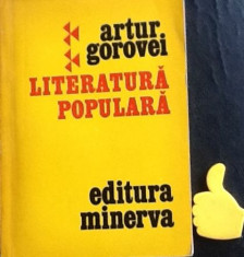 Literatura populara Artur Gorovei foto