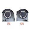 Set coolere compatibile Laptop, Dell, Precision 0PR6WV, 01209N, 0M2F8R, PR6WV, NS85C12-17G23, NS85C13-17G24, 5V, 0.31A