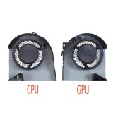 Set coolere compatibile Laptop, Dell, Precision 0PR6WV, 01209N, 0M2F8R, PR6WV, NS85C12-17G23, NS85C13-17G24, 5V, 0.31A