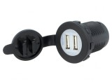 &Icirc;ncărcător Auto USB Dual 12-24V 5V/2,1A