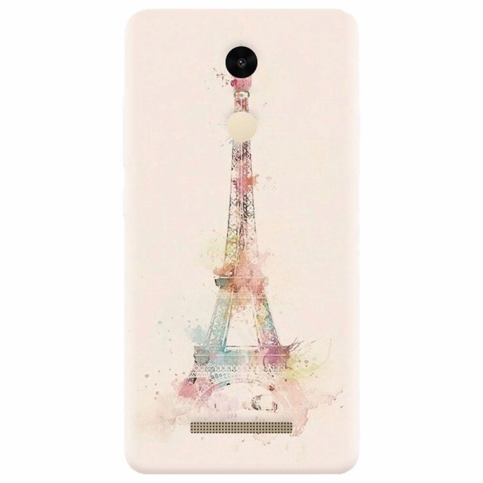 Husa silicon pentru Xiaomi Remdi Note 3, Eiffel Tower 001