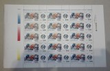 TIMBRE ROMANIA MNH LP1418/1996 ZIUA MARCII POSTALE COALA 15 TIMBRE+15 VINIETE, Nestampilat