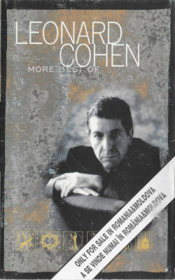 Casetă audio Leonard Cohen &amp;lrm;&amp;ndash; More Best Of, originală foto