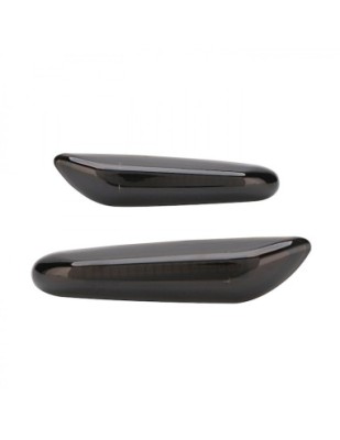 Set 2 Semnalizari Aripa LED fumurii pentru BMW X1 E84, X3 E83, E60, E90, E91, E92, E93, E81, E82, E88 foto