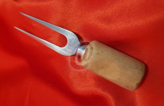 Furculita parmezan, inox, 12 cm foto