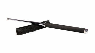 Baston telescopic 65 cm argintiu foto