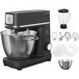 Robot de bucatarie E6KM1-8BPT, 1200 W, 6L, Viteze: 10+Pulse, Negru perlat, Electrolux