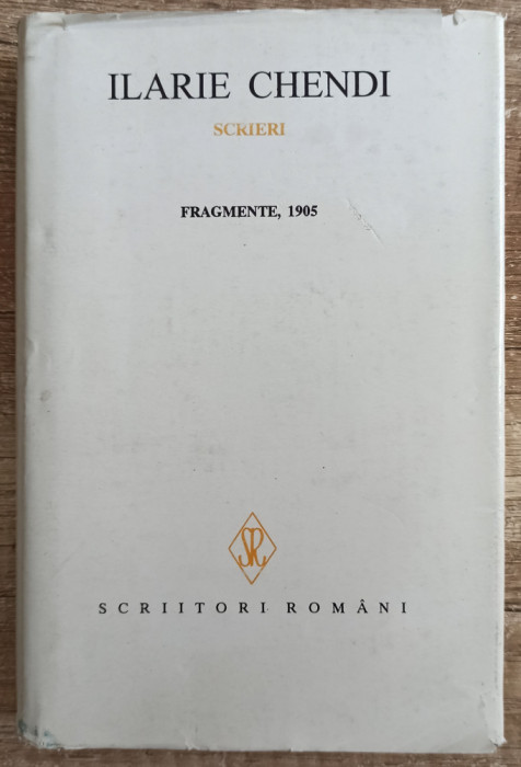 Scrieri (Fragmente, 1905) - Ilarie Chendi// vol. IV