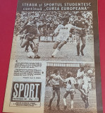 Revista SPORT nr.11/noiembrie 1987 (prezentare POLI TIMISOARA)