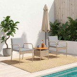 vidaXL Set de grădină cu pernă oțel 42025112