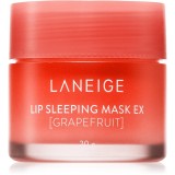 LANEIGE Lip Sleeping Mask EX masca de noapte cu efect de regenerare de buze culoare Grapefruit 20 g