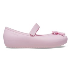 Balerini Crocs Toddler Brooklyn Bow Mary Jane Flat Roz - Ballerina Pink