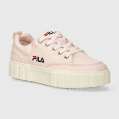 Fila tenisi Sandblast femei, culoarea roz