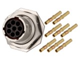 Conector Circular RT360 Soclu Mufă Mamă Crimpat PIN 8 13A