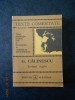 GEORGE CALINESCU - SCRINUL NEGRU. TEXTE COMENTATE