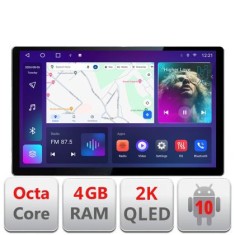 Navigatie dedicata Toyota Avensis 2003-2008 N-avensis03 Edonav ecran 13&quot; 2K 8 si 128 Android Waze USB Navigatie 4G 360 Toslink You CarStore Technology