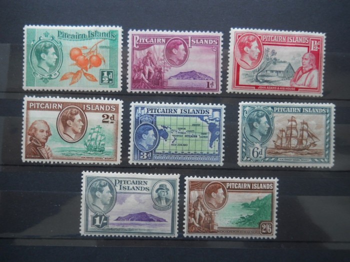 PITCAIRN ISLAND GEORGE VI MH