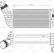 VALEO 818345 Intercooler, compresor