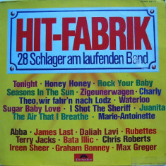Vinil Various – Hit-Fabrik (28 Schlager Am Laufenden Band) (VG+)