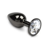 Dop Anal Dark Anal Plug Medium, Metal, Transparent, Guilty Toys