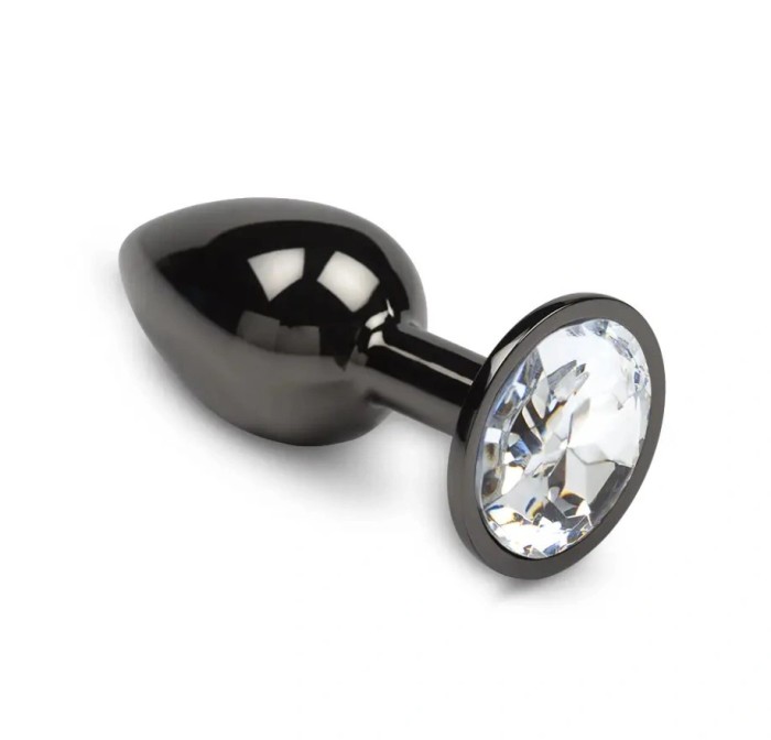 Dop Anal Dark Anal Plug Medium, Metal, Transparent, Guilty Toys