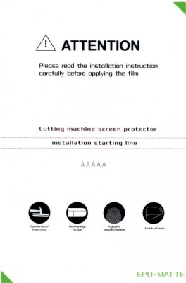 Folie protectie display hydrogel AAAAA EPU-MATTE Korea foto