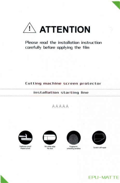 Folie protectie display hydrogel AAAAA EPU-MATTE Korea