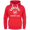 FC Arsenal hanorac de bărbați cu glugă Round red - S, FC Arsenal Official