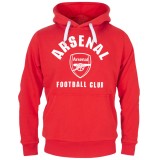 FC Arsenal hanorac de bărbați cu glugă Round red - L, FC Arsenal Official