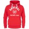 FC Arsenal hanorac de bărbați cu glugă Round red - S