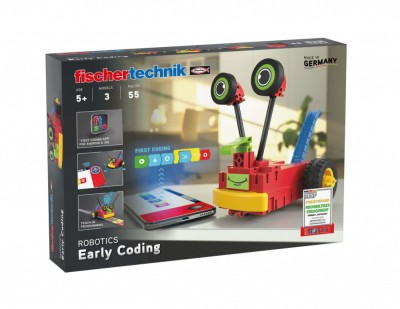 Kit constructie STEM Introducere in programarea robotilor 33 piese Fischertechnik foto