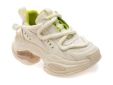 Cumpara ieftin Pantofi sport GRYXX albi, 90861, din piele ecologica