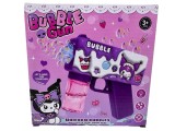 Pistol de baloane automat cu lumini si lichid bubble gun Kuromi